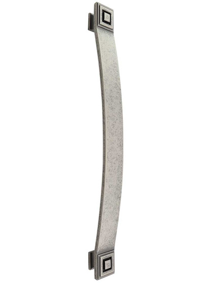 Delmar Appliance Pull - 12 inch Center-to-Center in Distressed Pewter.